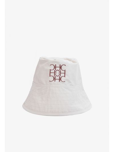Solid Branded Bucket Hat 