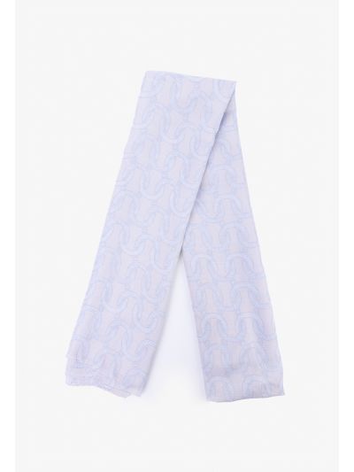 Printed Floral Square Scarf