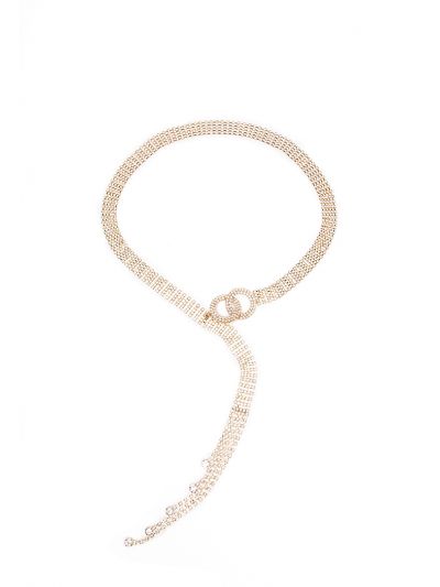 Rhinestones Fringe Tassel Fashion Belt