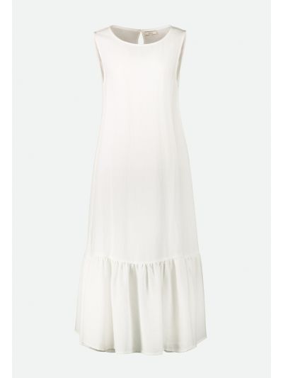 Tiered Hem Sleeveless Midi Dress -Sale