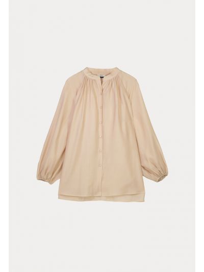 Loose Fit Soft Solid Blouse