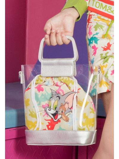 Tom And Jerry Transparent Shoulder Bag