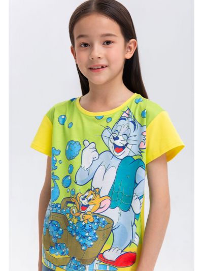 Tom And Jerry Printed T-Shirt