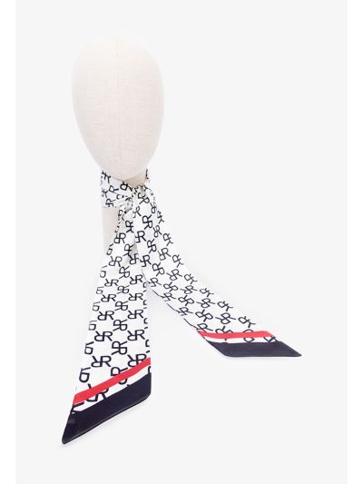 Sporty Monogram Scarf