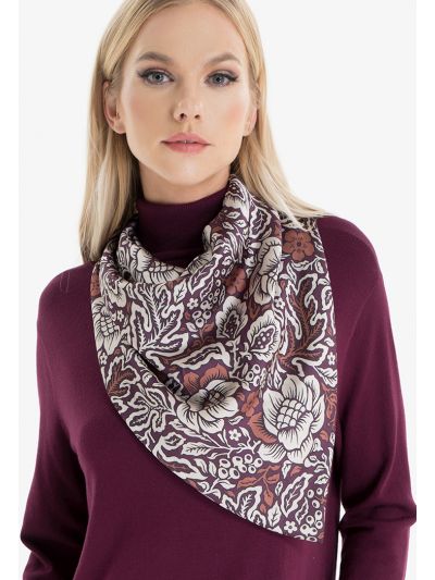 Tapestry Printed Square Scarf -Sale