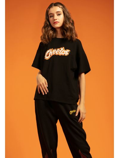 Cheetos Embroidered Fashion T-Shirt