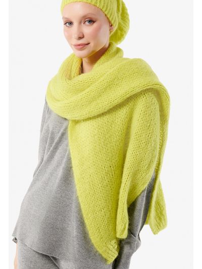 Knitted Solid Wrap Around Winter Scarf -Sale