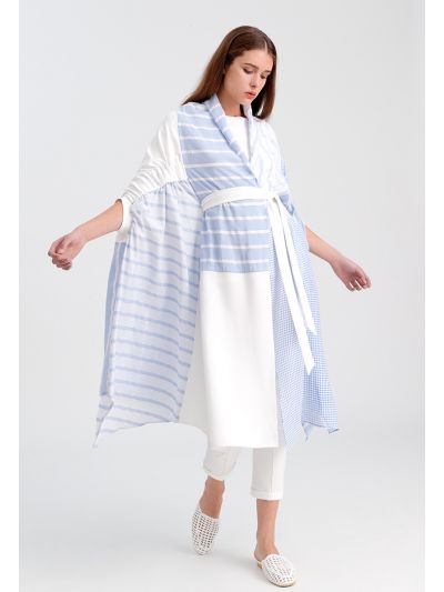 Midi Striped Kimono -Sale