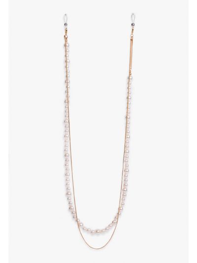 Stylish Faux Pearls Sunglasses Chain