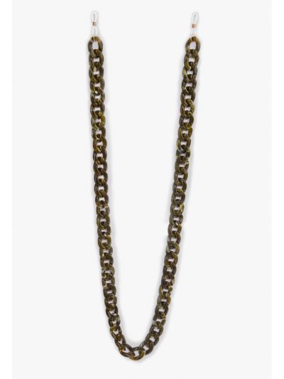 Two-Toned Acrylic Curb Chain