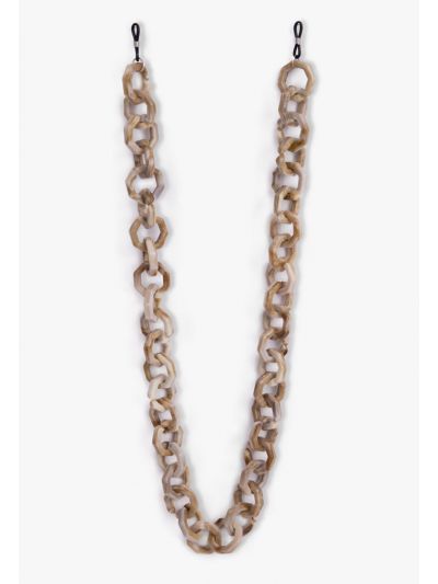 Chunky Two-Toned Heptagon Chain
