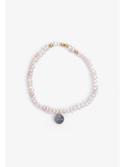 Solid Faux Pearls Bracelet