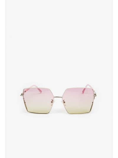 Gradient Oversize Square Sunglasses