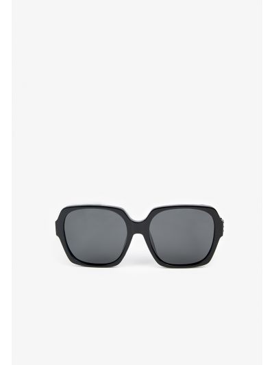 Sleek Oversize Dark Sunglasses