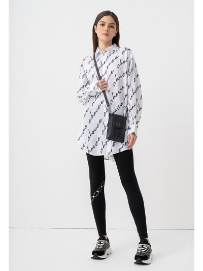 Solid High Waist Legging Pant