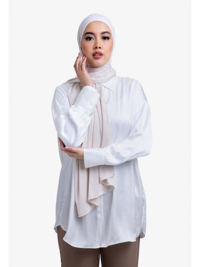 Knitted Mesh Soft Stretchable Hijab 