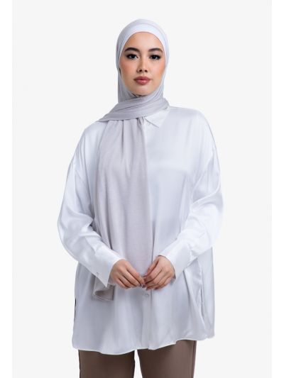 Knitted Mesh Soft Stretchable Hijab 