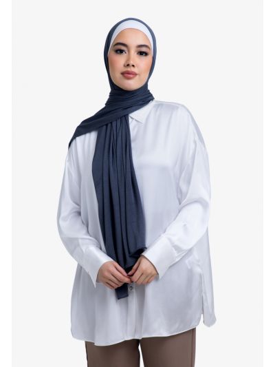 Knitted Mesh Soft Stretchable Hijab 