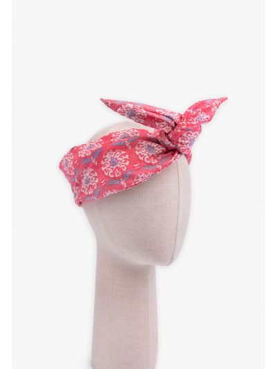 Floral Print Twist Headband