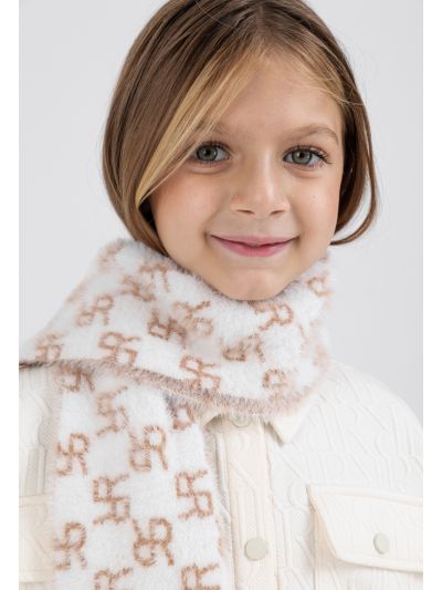 Two Toned Monogram Scarf