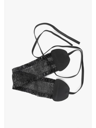 Woven High Waist Tie Belt