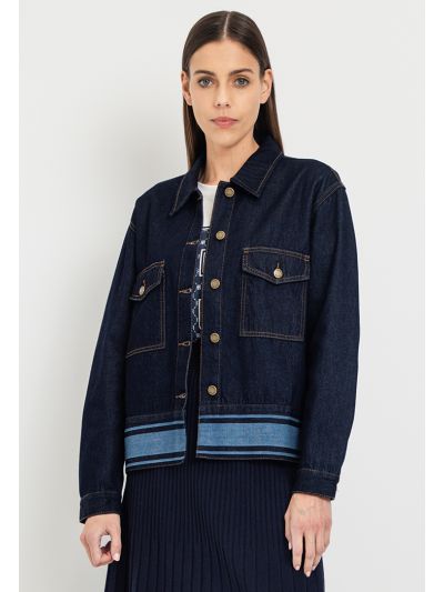 Flap Pocket Denim Jacket