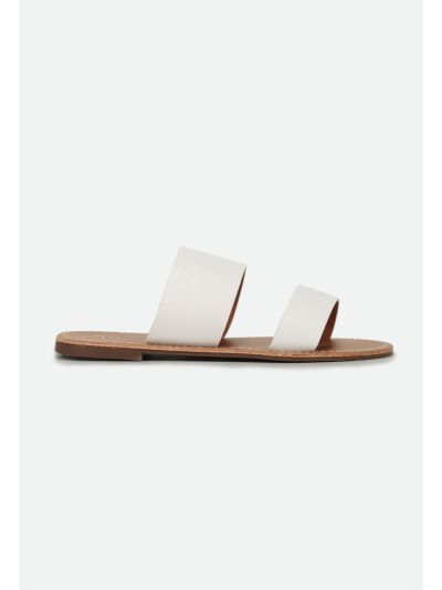 Dual Strap Slide Sandals
