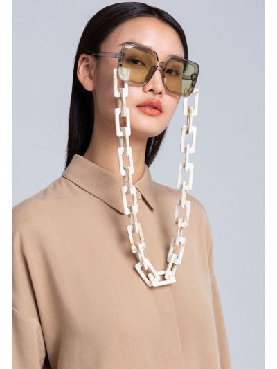 Chunky Acrylic Sunglasses Necklace Holder
