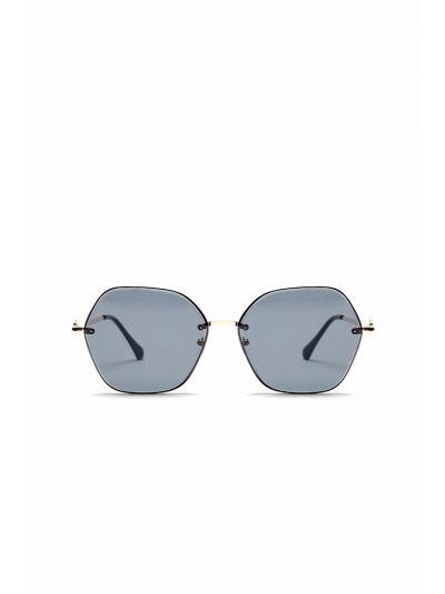 Trapezoid Frame Sunglasses