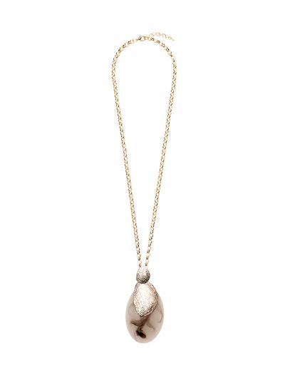 Gold Plated Cable Chain Birthstone Pendant Necklace 