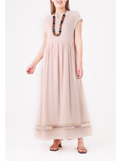 Sleeveless Linen Maxi Dress