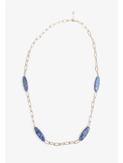 Stone Chain Necklace