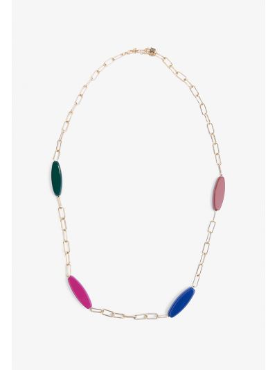Stone Chain Necklace