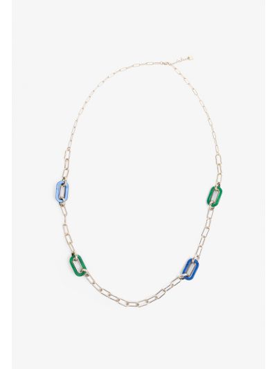 Long Chain with Pendants