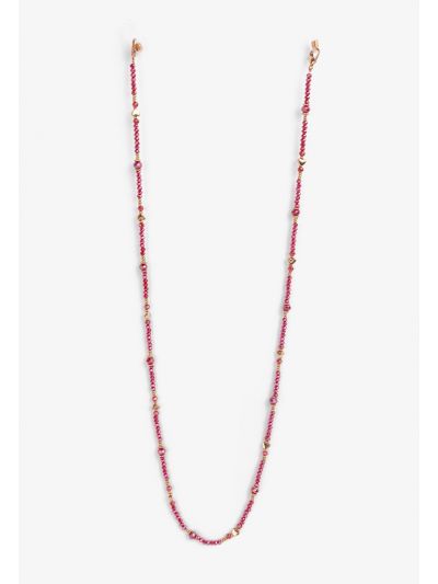 Sparkling Beaded Eyewear Accessory