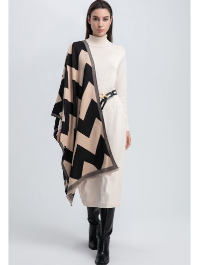 Turtleneck Knitted Long Dress