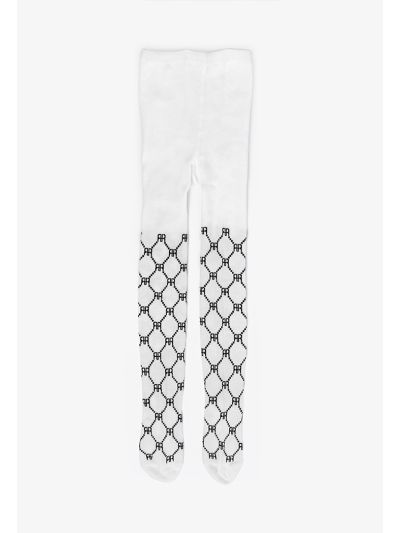 Knitted Monogram Tights