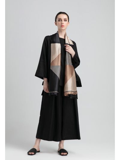 Solid Color Linen Wide Leg Pants