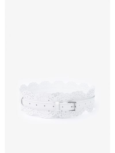 Solid Modern Detailed Belt
