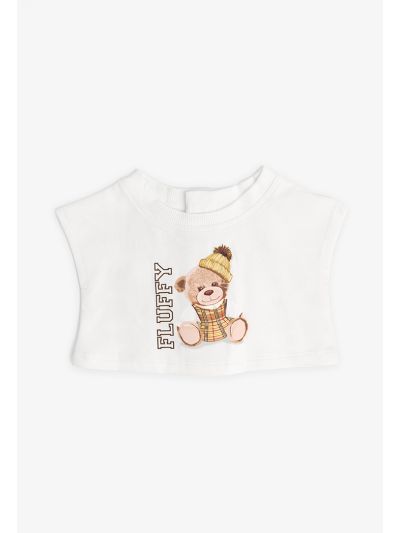 Printed Teddy Bear T Shirt