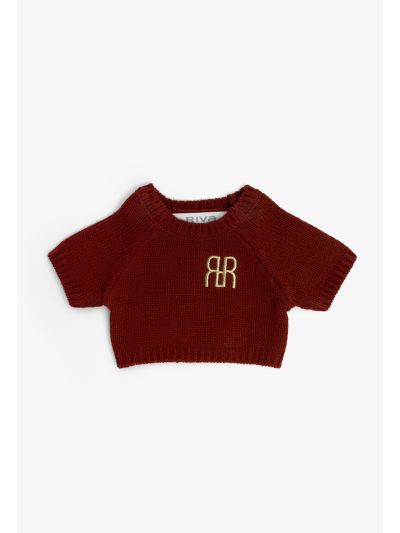 Woven Teddy Bear Sweater