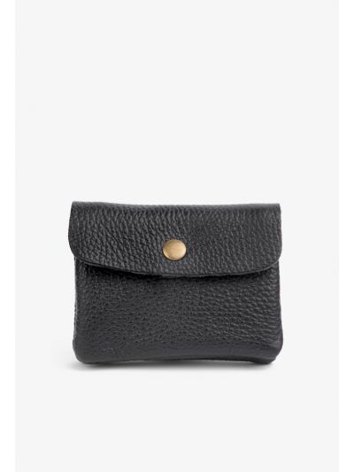 Metallic Flap Wallet