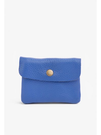Metallic Flap Wallet