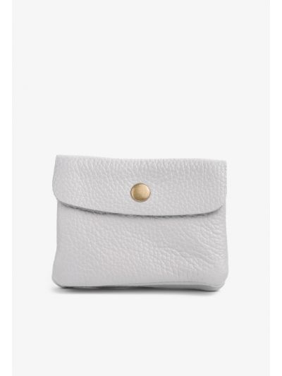 Metallic Flap Wallet