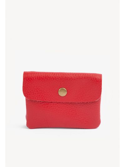 Metallic Flap Wallet