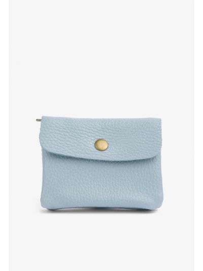 Metallic Flap Wallet