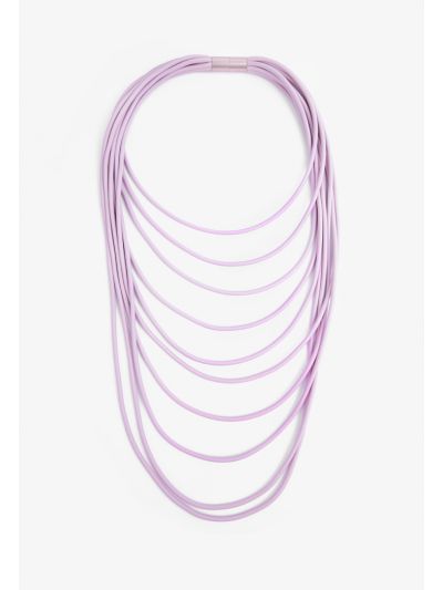 Multistrand Solid Iconic Necklace