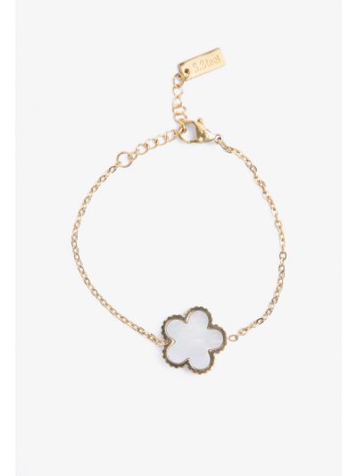 Floral Charm Bracelet