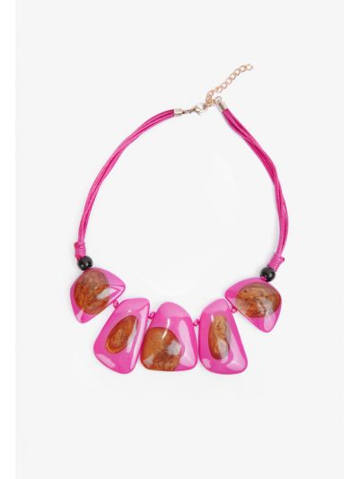 Vibrant Abstract Necklace