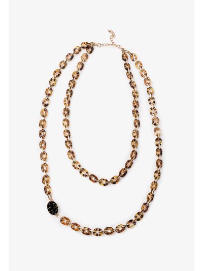 Rustic Double Stranded Necklace